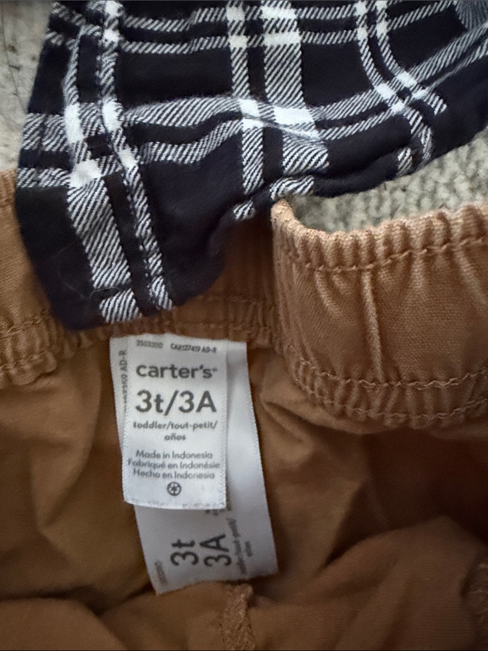 Kids Carter’s Set of 2 Outfits Comfortable Everyday Playwear - Size 3T Boys - Picture 3 of 5